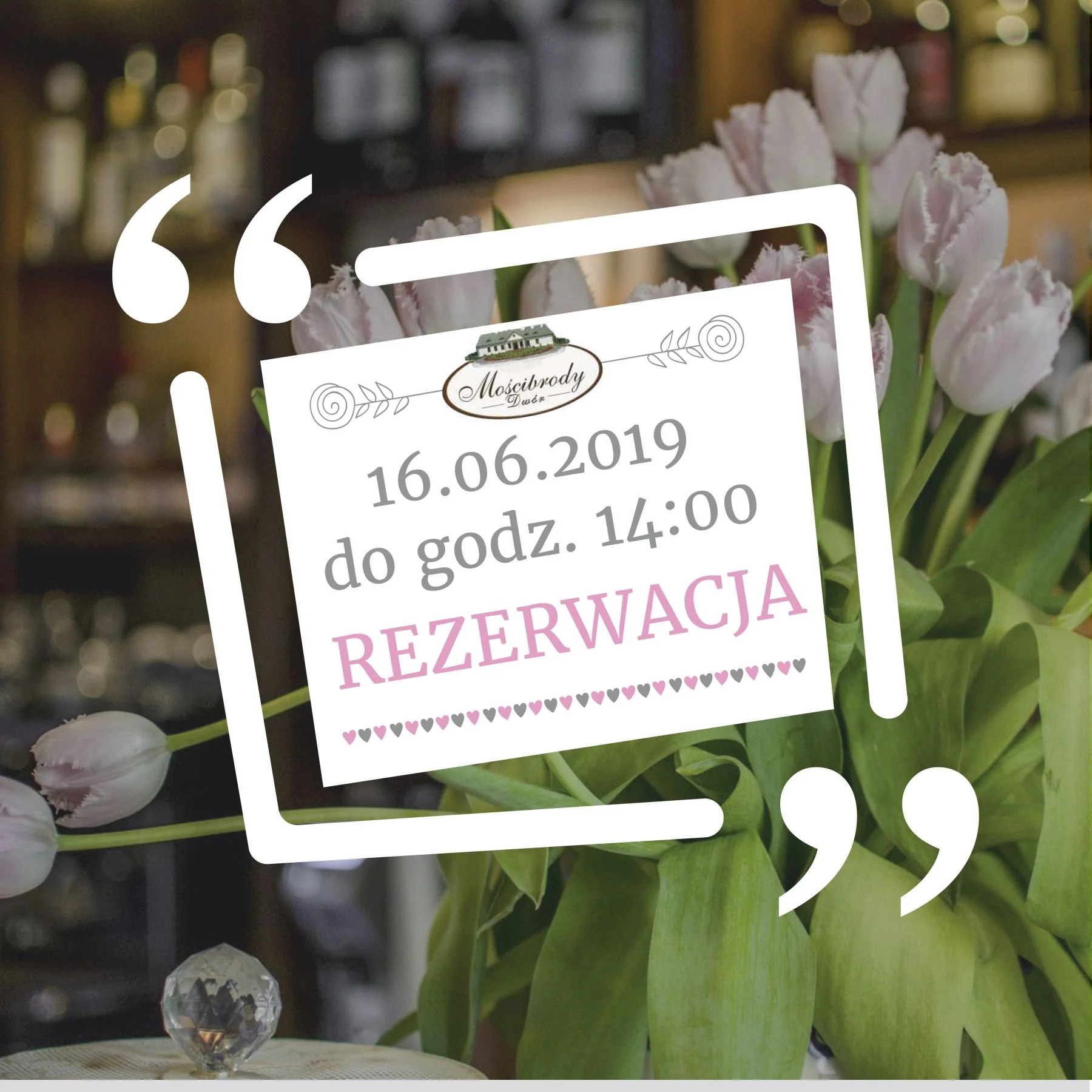 Rezerwacja 16/06/2019