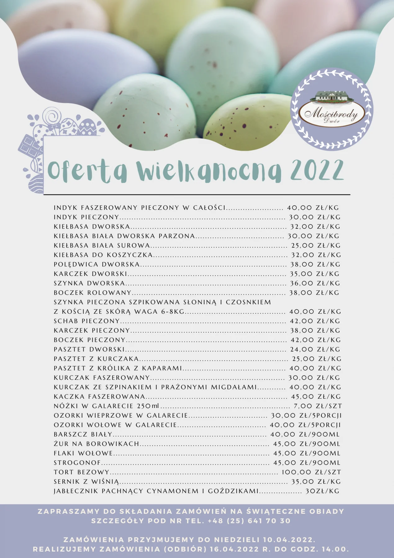 Oferta Wielkanocna 2022