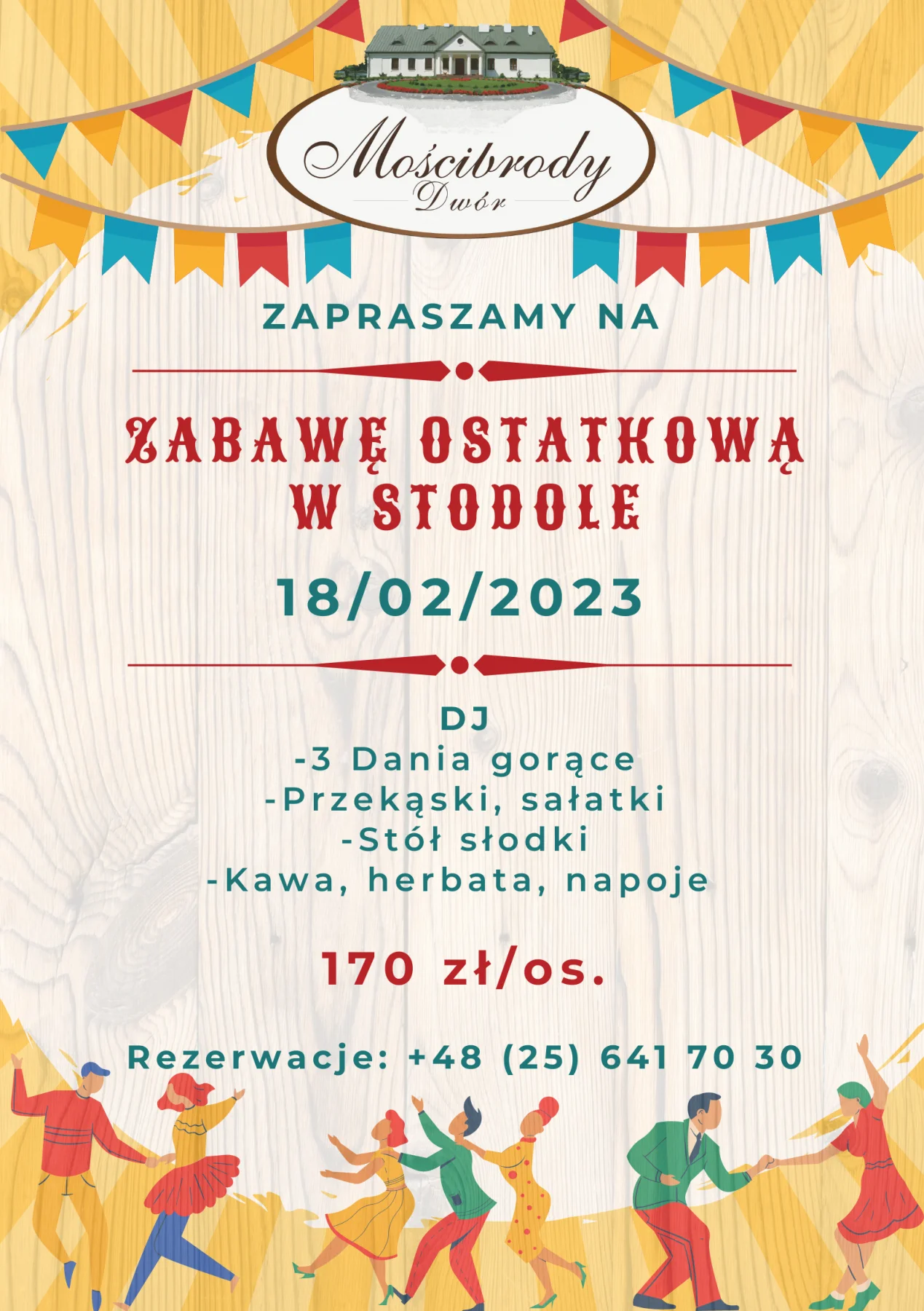 Zabawa  Ostatkowa w Stodole