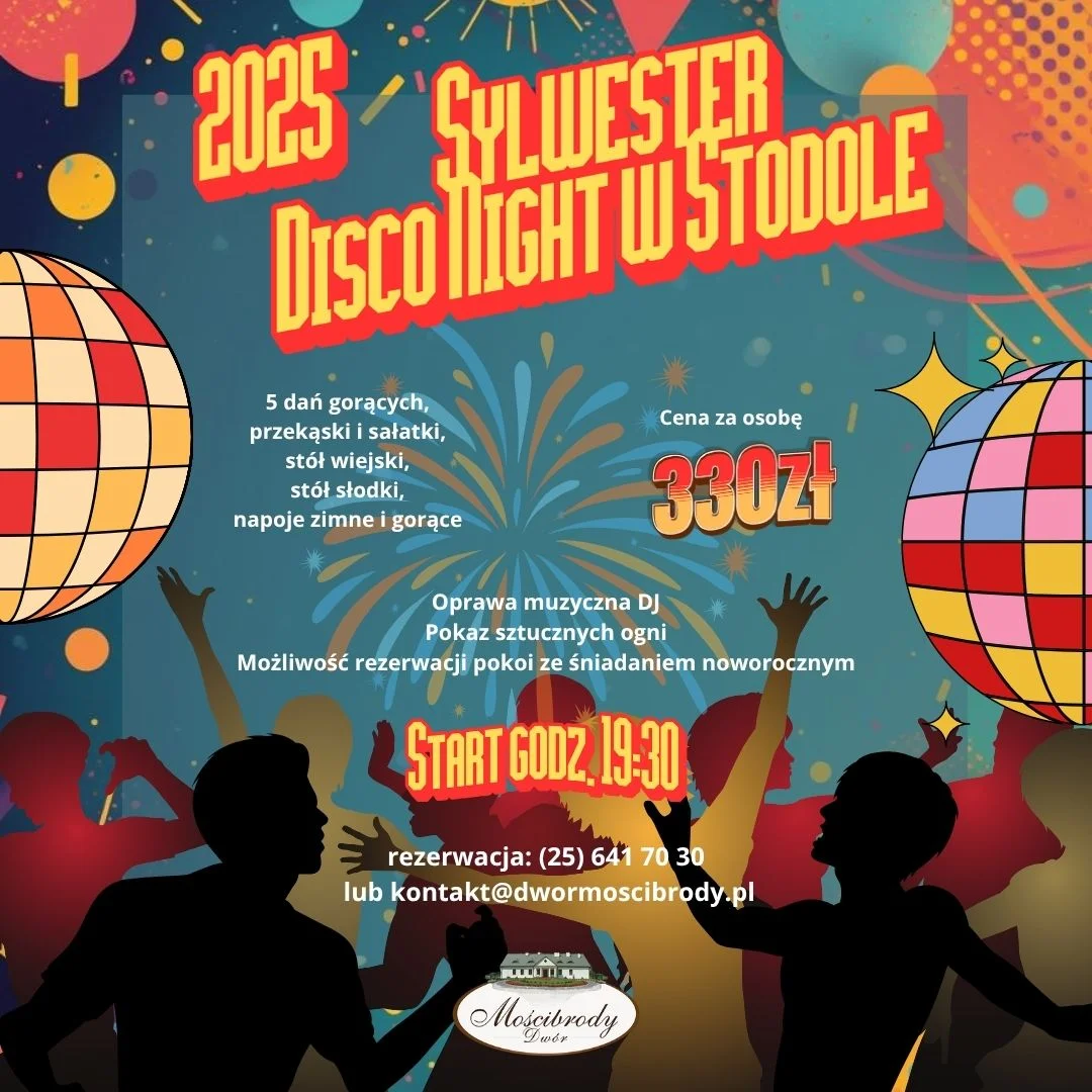 Sylwester Disco Night w Stodole Dworskiej