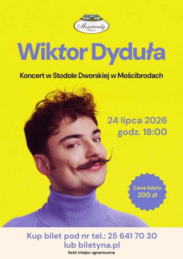ZMIANA TERMINU Wiktor Dyduła Koncert z okazji Dnia Kobiet